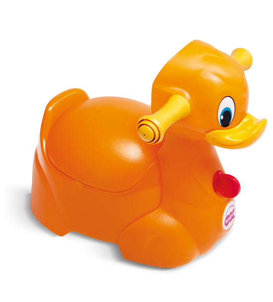 Горшочек Ok Baby Quack оранжевый