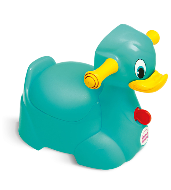 Горшочек Ok Baby Quack бирюзовый