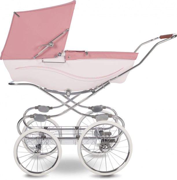 Коляска для новорожденных Silver Cross Kensington Pink