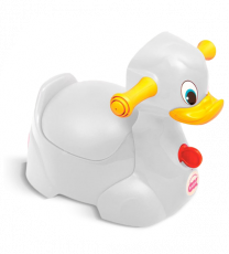 Горшочек Ok Baby Quack белый